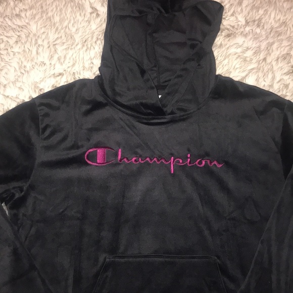 Champion velour hoodie - Picture 2 of 8